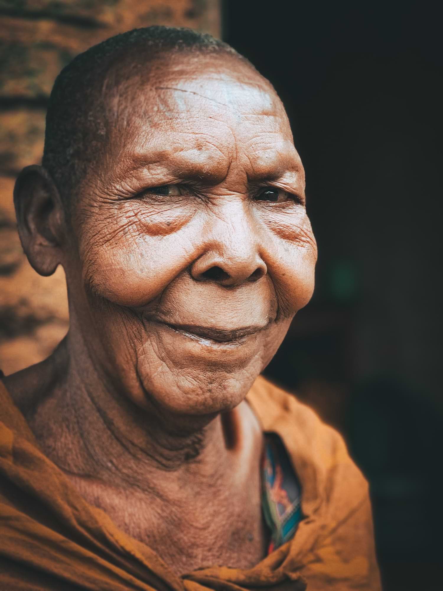 Kind Elder - Mweya Safari Park, Uganda